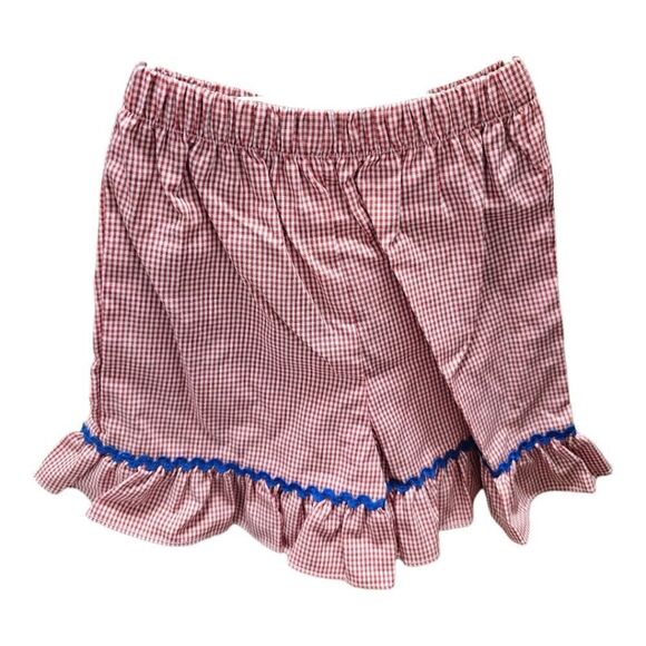 HAUTE SMOCKS Gingham Check Flag Dress/Short Set - Size 2T NWT - Picture 5 of 9